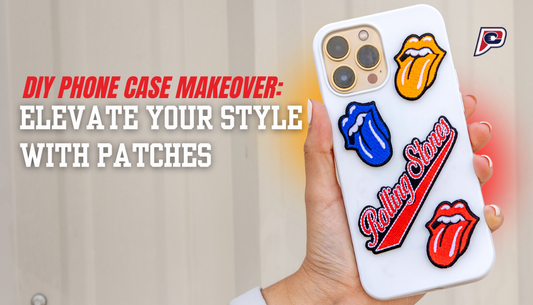 DIY Personalized Phone Case with Patches