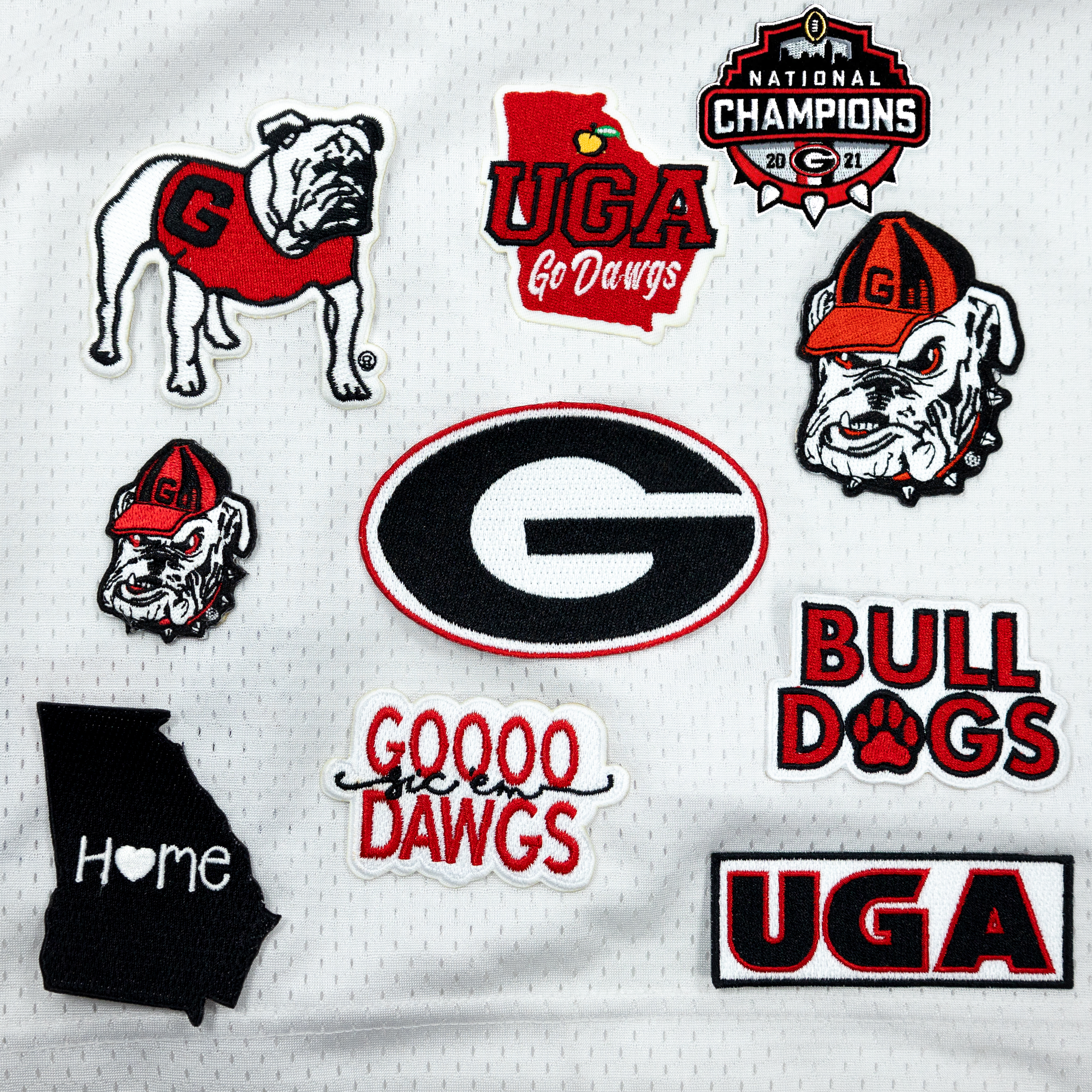 Georgia-Bulldogs-Patches