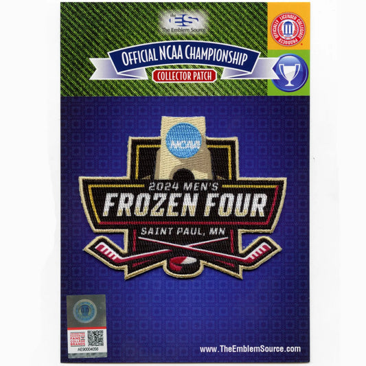 2024 NCAA Men's Hockey Frozen Four Saint Paul Minnesota Sublimated Jersey Patch