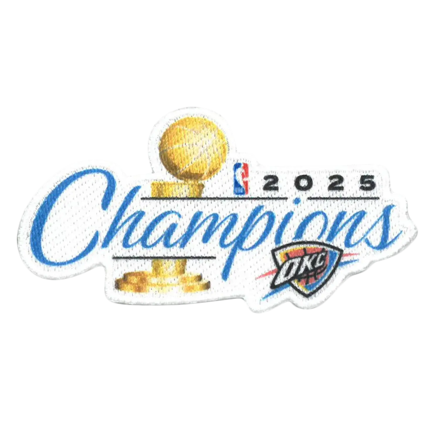 2025 NBA Finals Champions Oklahoma City Thunder Official Patch