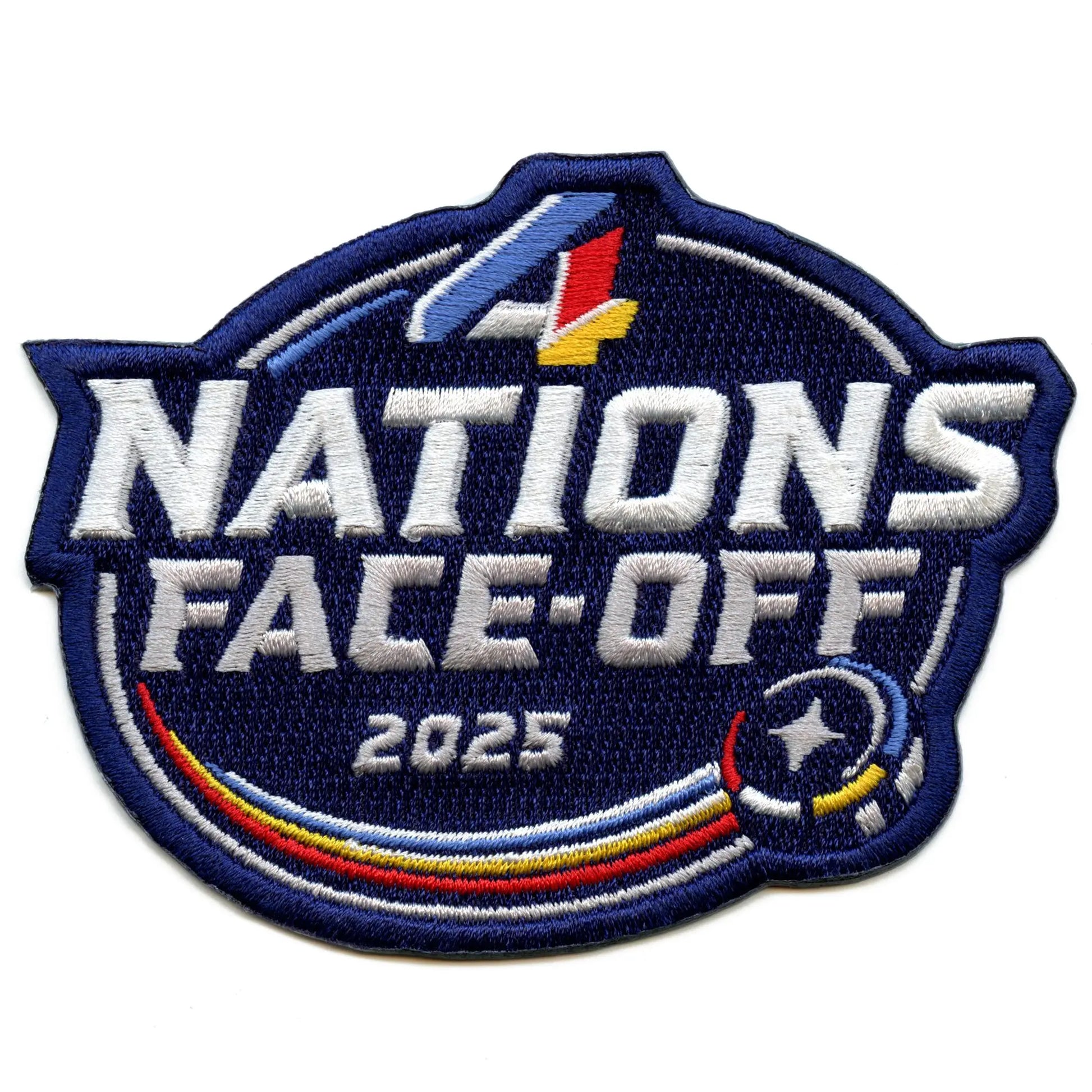 2025 Official NHL Four Nations Faceoff Jersey Patch All Star Game
