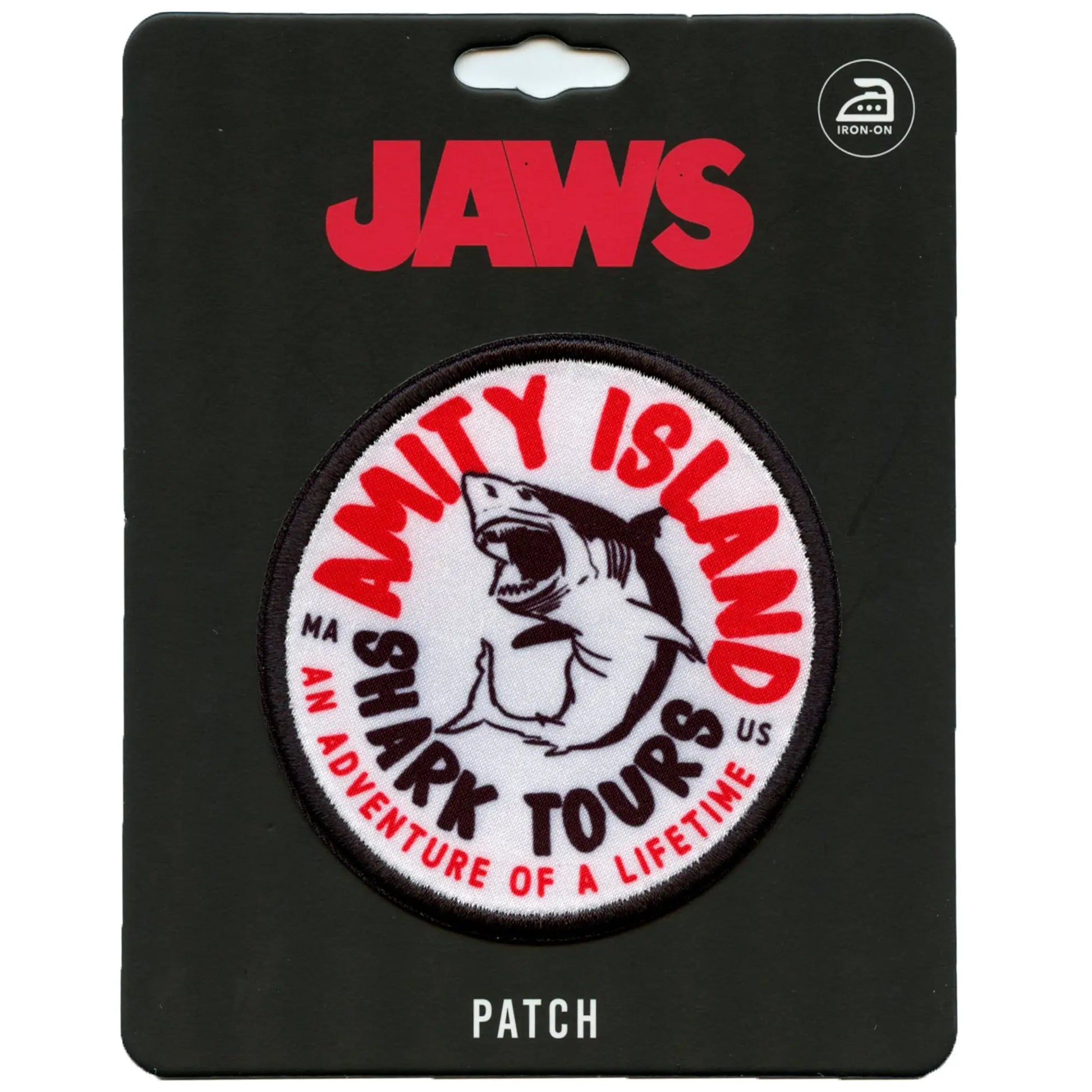 Amity Island Shark Tours Patch Adventure of a Lifetime Sublimated Iron On