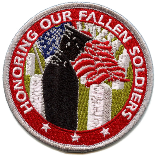Arlington National Cemetery Patch Honoring Our Fallen Soldiers Embroidered Iron On