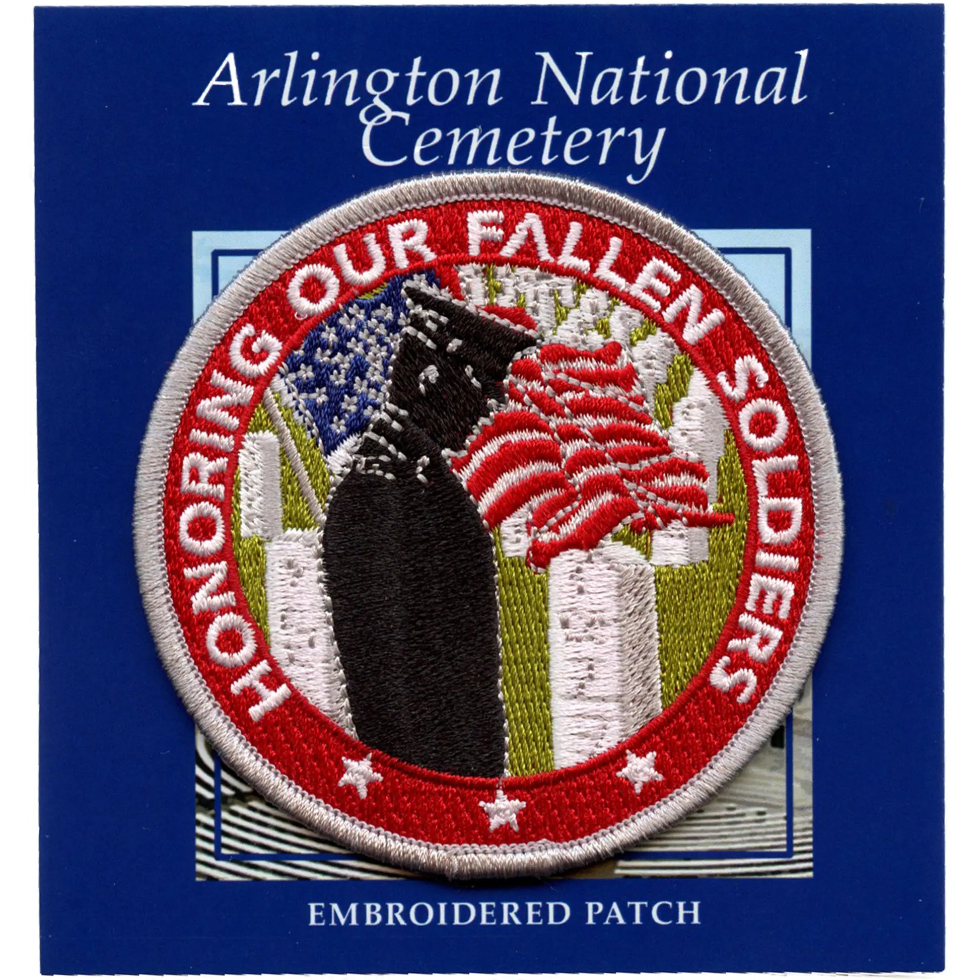 Arlington National Cemetery Patch Honoring Our Fallen Soldiers Embroidered Iron On