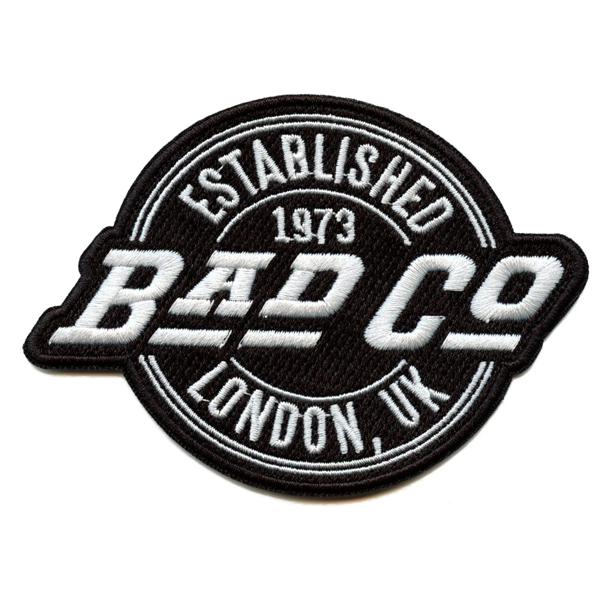Bad Company EST 1973 Patch Classic Logo Rock Supergroup Embroidered Iron On