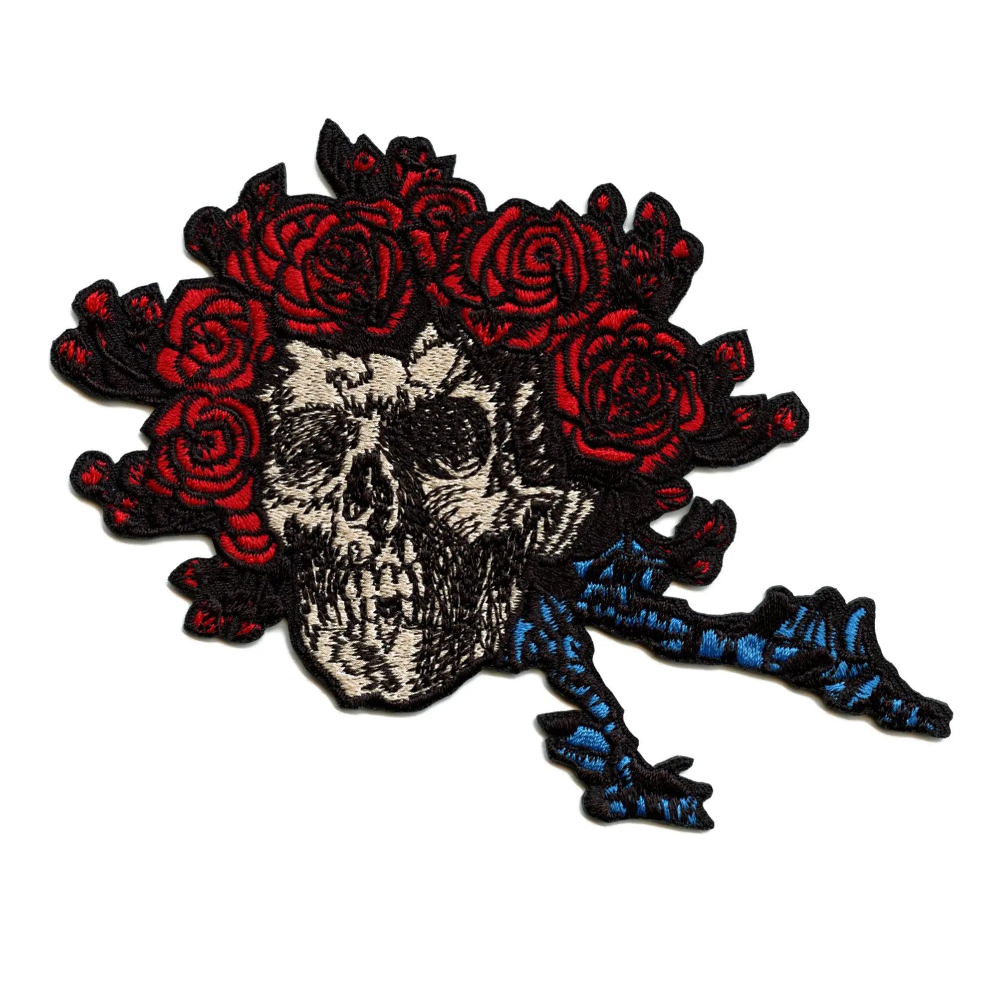 Grateful Dead skull X Atlanta Falcons and Atlanta Braves logo 2023