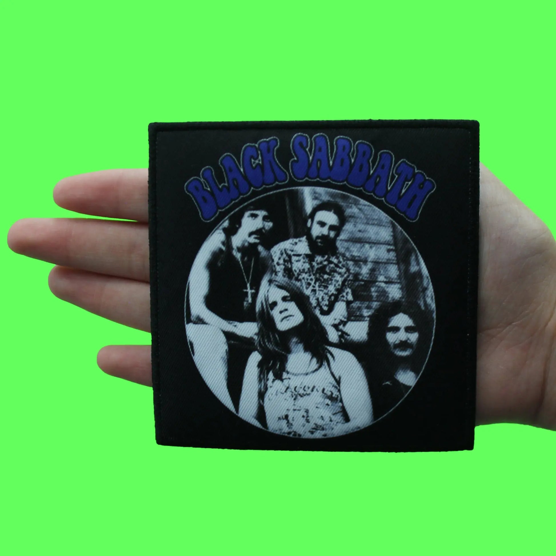 Black Sabbath Rock Patch Band Member Cover Sublimated Iron On