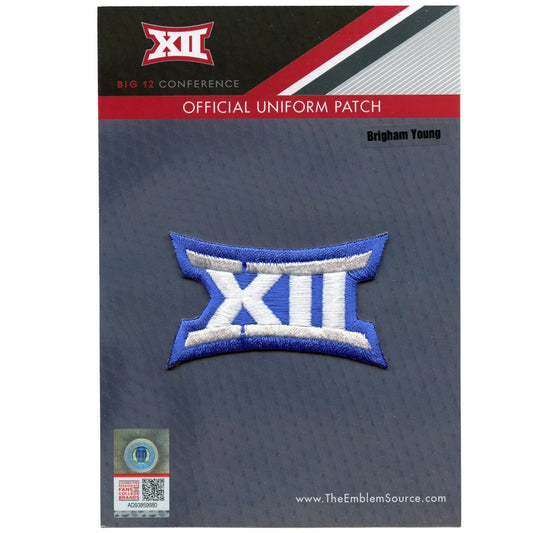 Big 12 XII Conference Team Jersey Uniform Patch Birgham Young