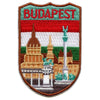Budapest Capital Of Hungary Shield Patch Europe Vacation Embroidered Iron On