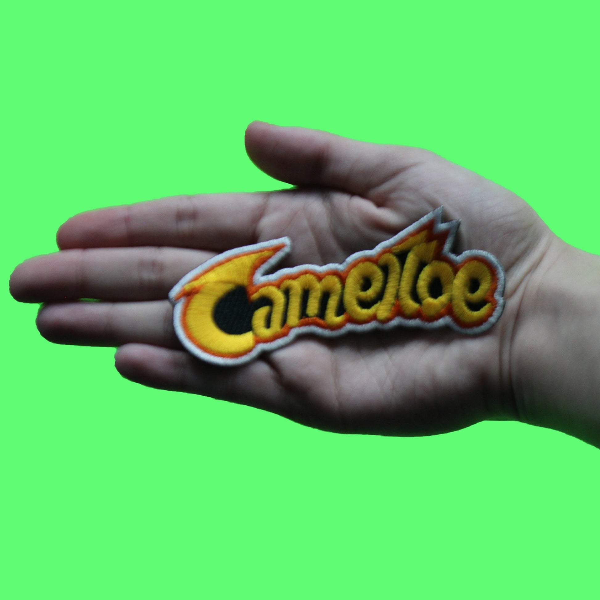 Camel Toe Parody Patch Chips Brand Meme Embroidered Iron On