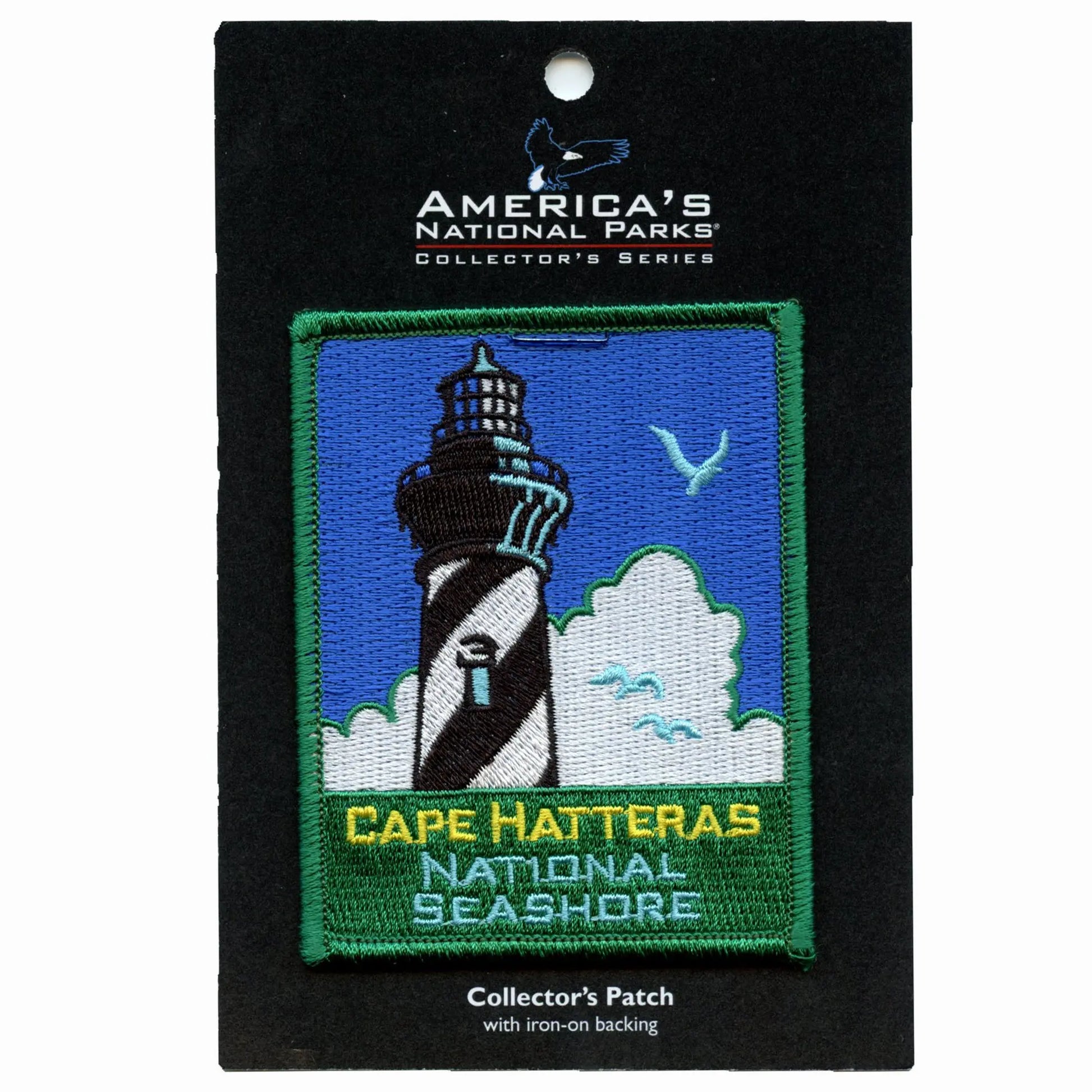 Cape Hatteras National Seashore Patch North Carolina Coastline Embroidered Iron On