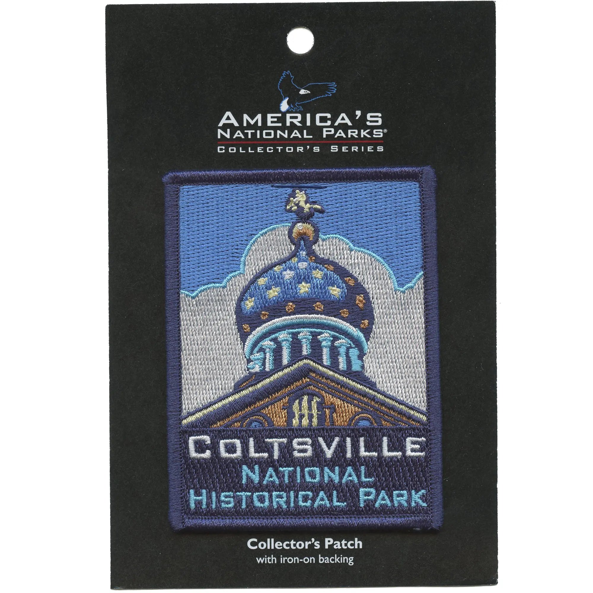 Coltsville National Park Travel Patch Embroidered Iron On