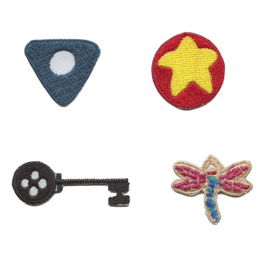 Coraline Mini Set Patch TV & Movie Lover Embroidered Iron On