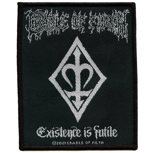 Cradle of Filth Patch Existence Is Futile Woven Iron On