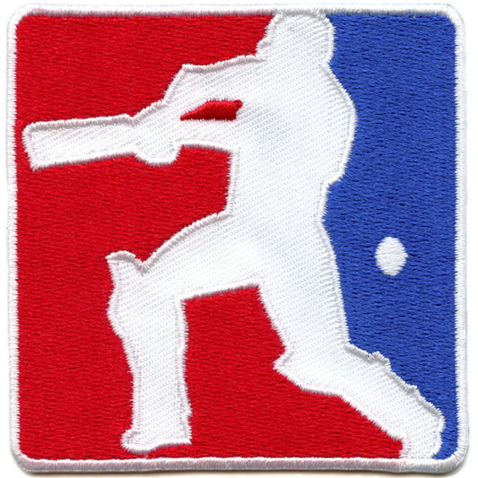 Cricket Sports Logo Patch Hobby Competitive League Embroidered Iron On