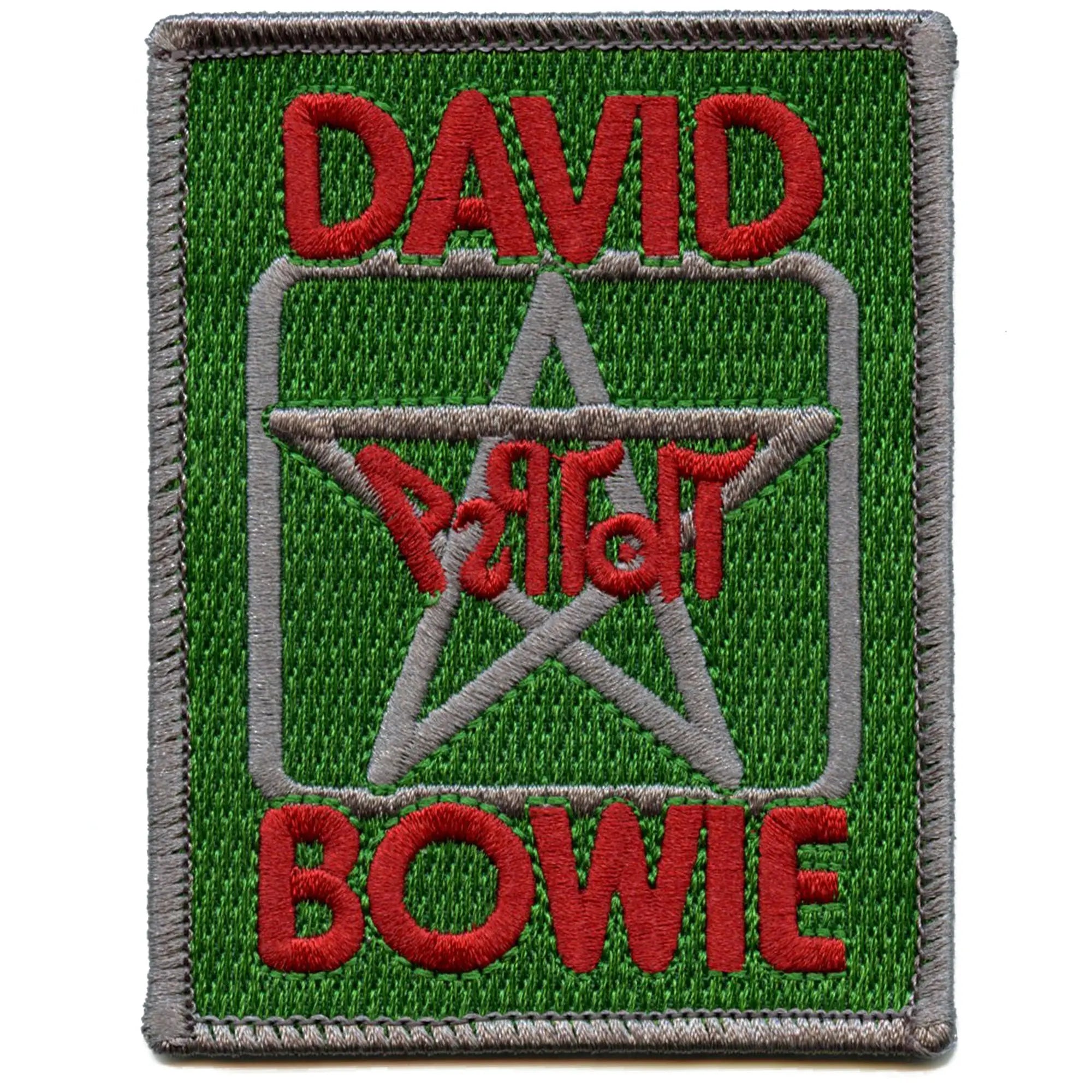 David Bowie Back Stage Pass Patch Pop Rock Rebel Embroidered Iron On