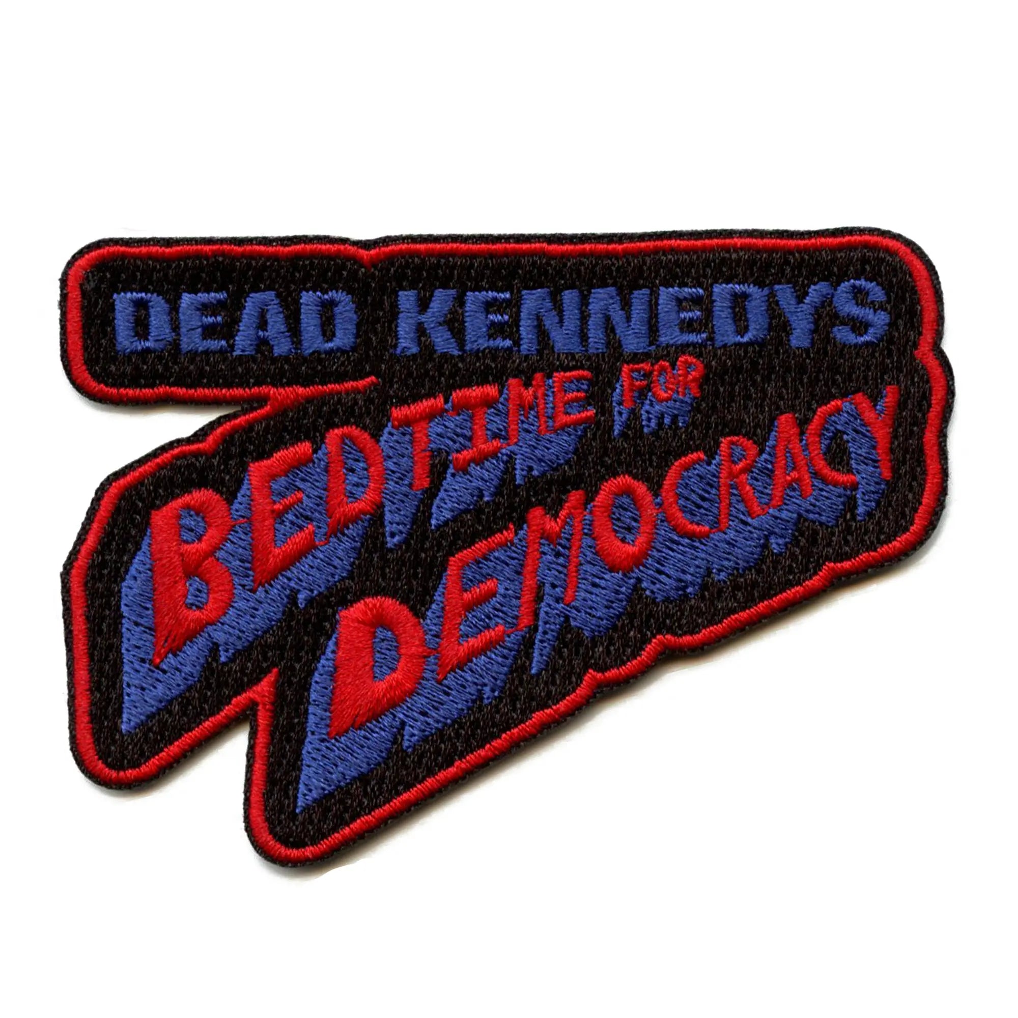Dead Kennedys Rock Patch Bedtime For Democracy Embroidered Iron On