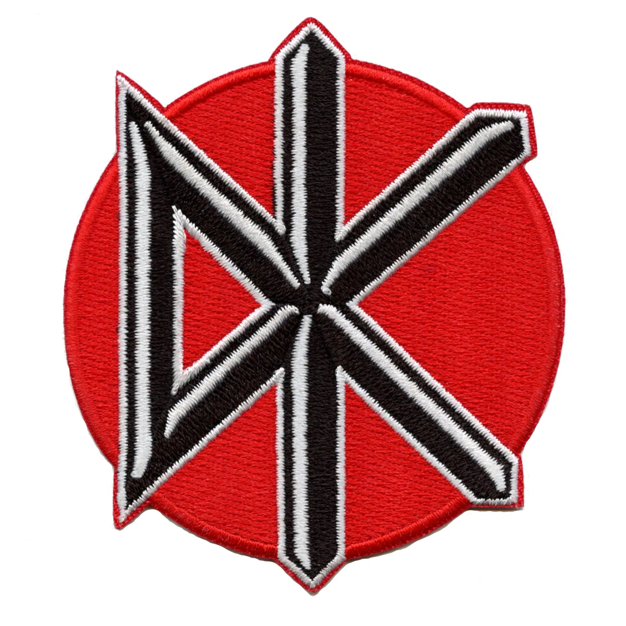 Dead Kennedys Icon Logo Patch Rock Band Punk Embroidered Iron On