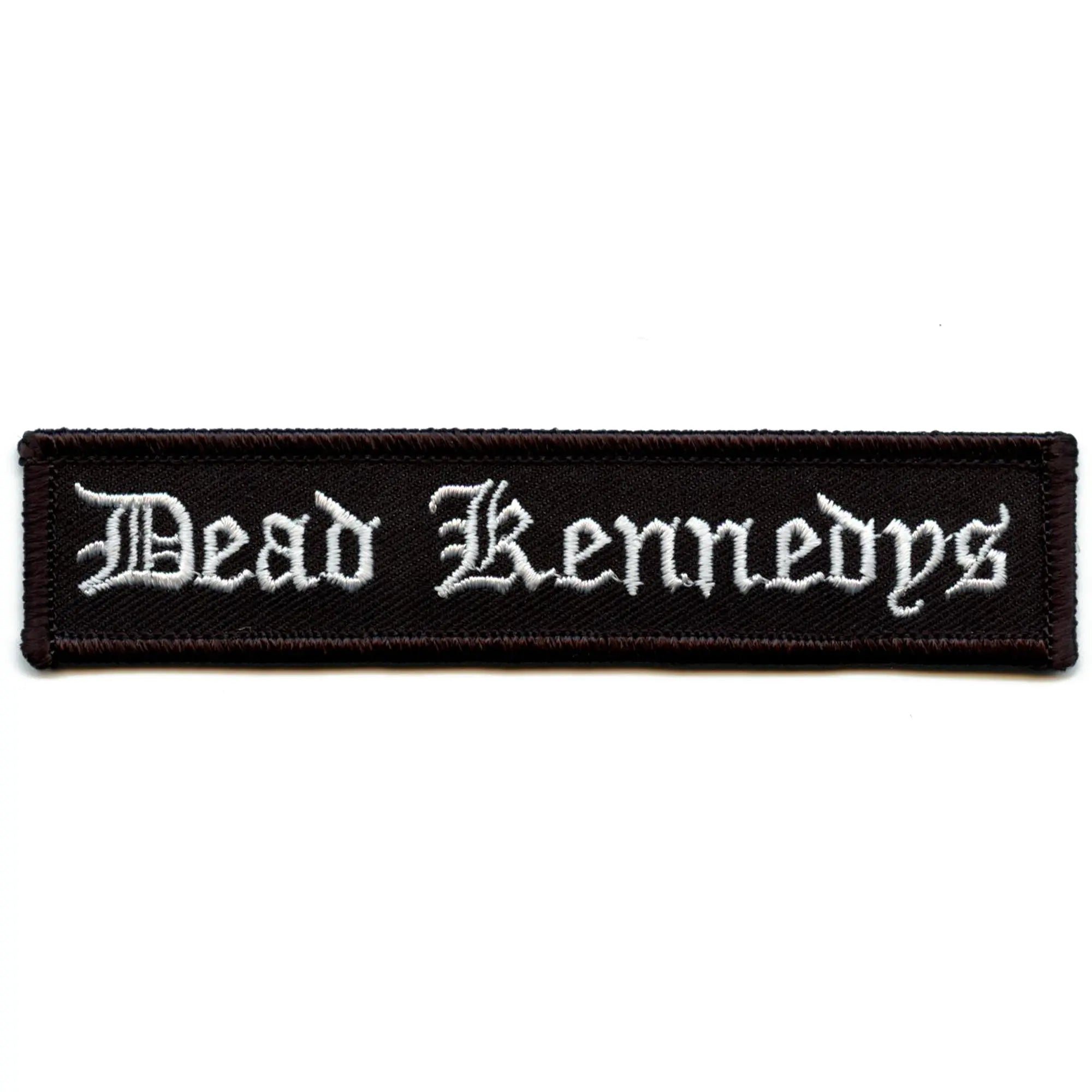Patch brodé avec le logo Dead Kennedys Old English, groupe de rock, musique, thermocollant