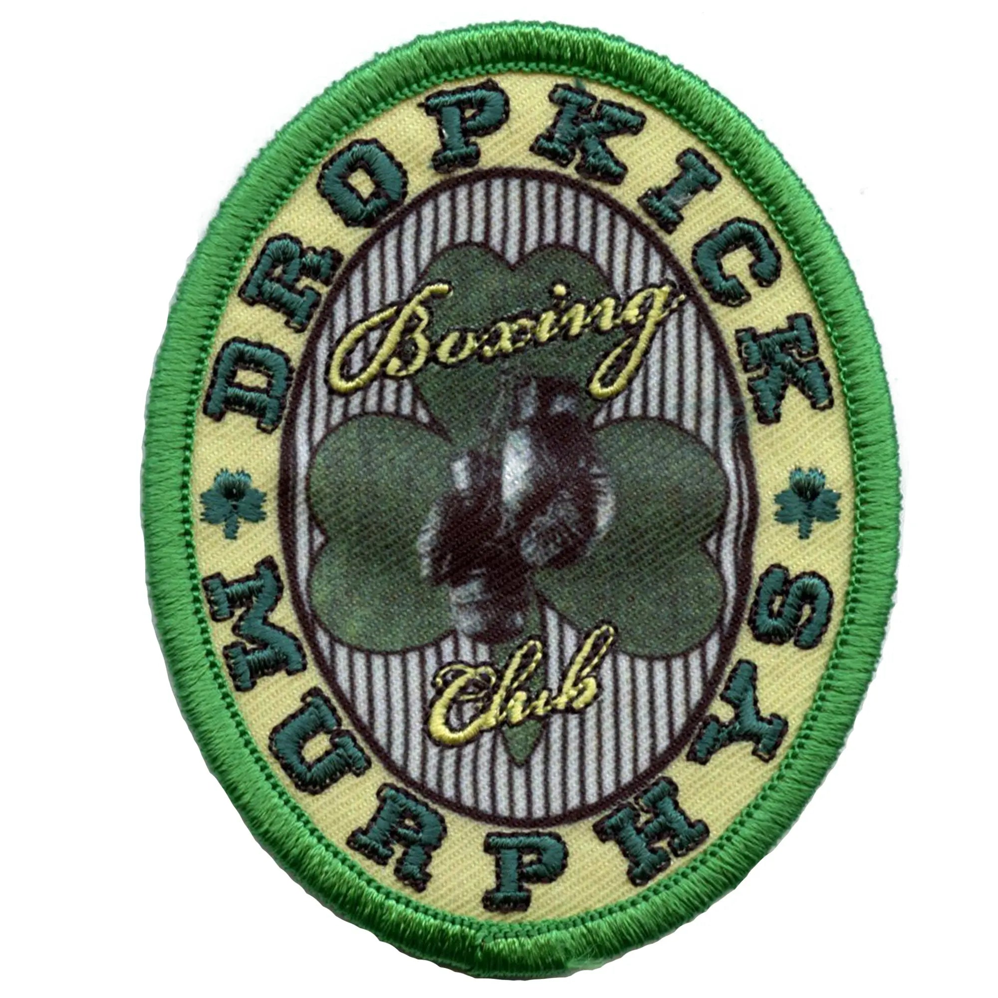 Dropkick Murphys Boxing Club Patch Celtic Punk Rock Embroidered Iron On