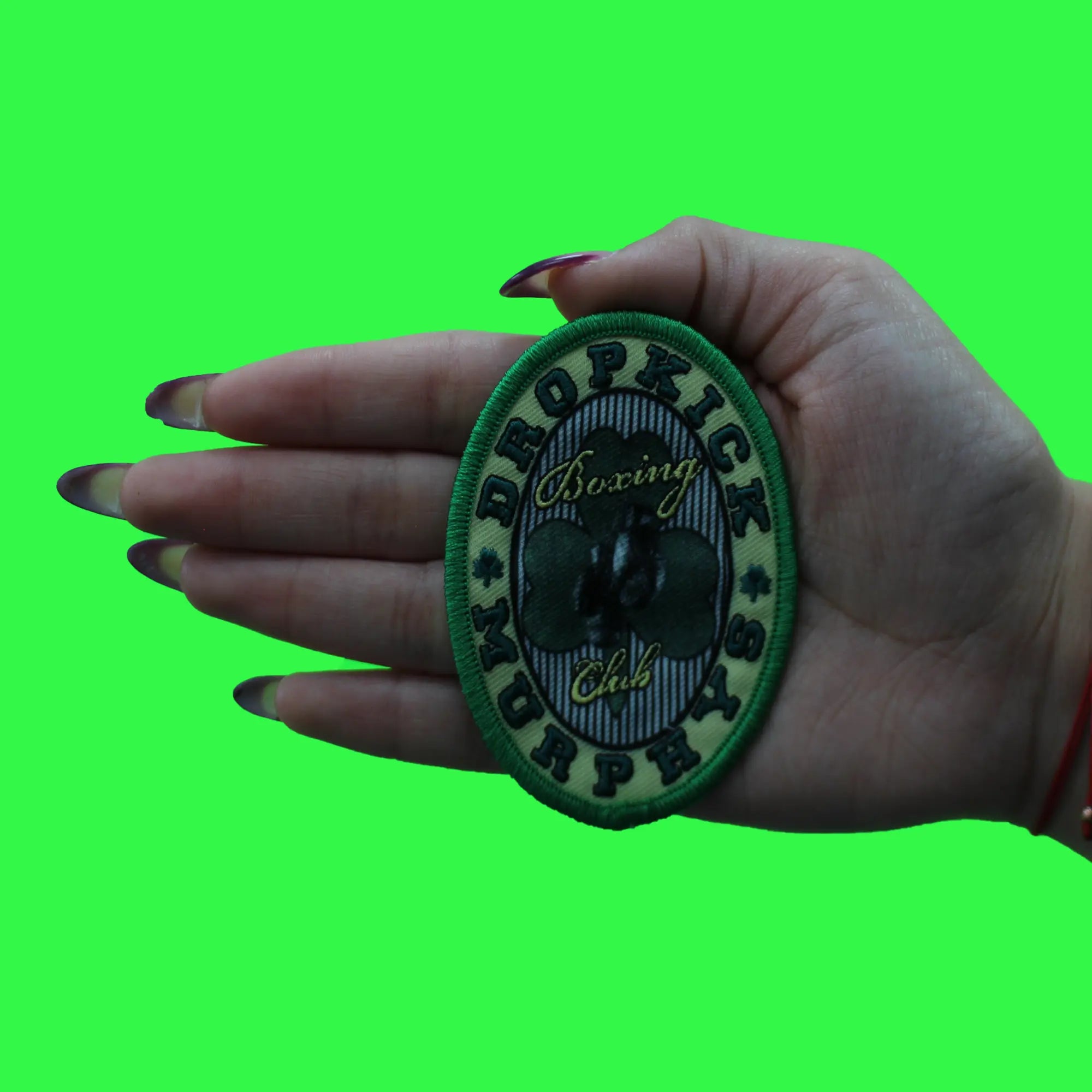 Dropkick Murphys Boxing Club Patch Celtic Punk Rock Embroidered Iron On