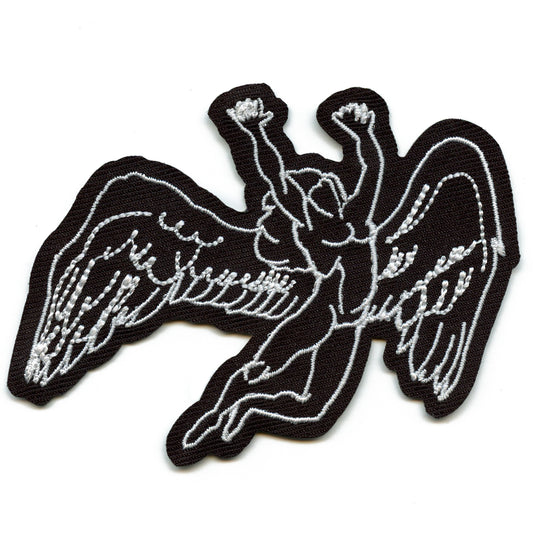 Fallen Angel Cover Patch Rock Metal Band Embroidered Iron On