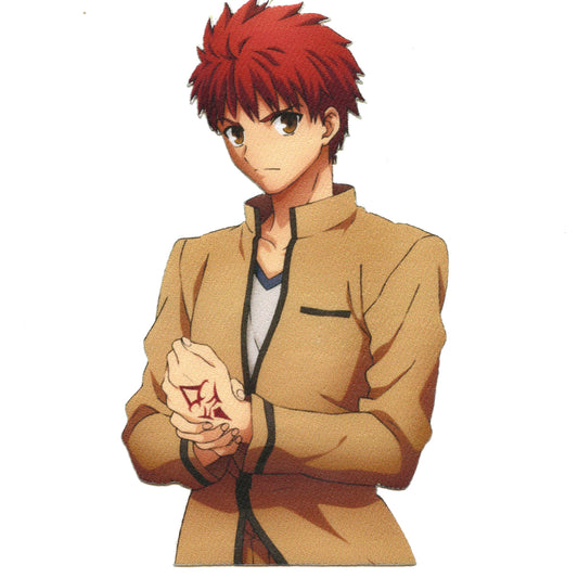 Fate Stay Night Emiya Patch Fantasy Anime Novel Sublimation Iron On