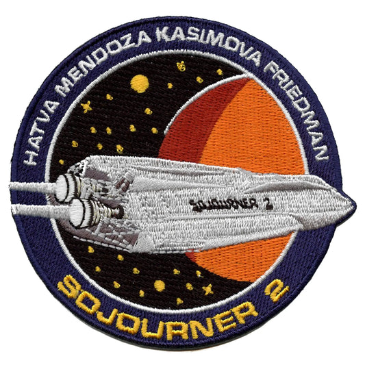 For All Of Mankind Patch Sojourner 2 Embroidered Iron On