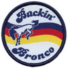 Ford Bucking Bronco Patch American Automotive Company Embroidered Iron On