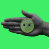 Full Moon Emoji Patch Face Night Embroidered Iron On