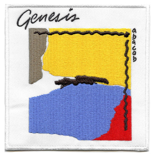Genesis Abacab Album Cover Patch Rock Band Embroidered Iron On