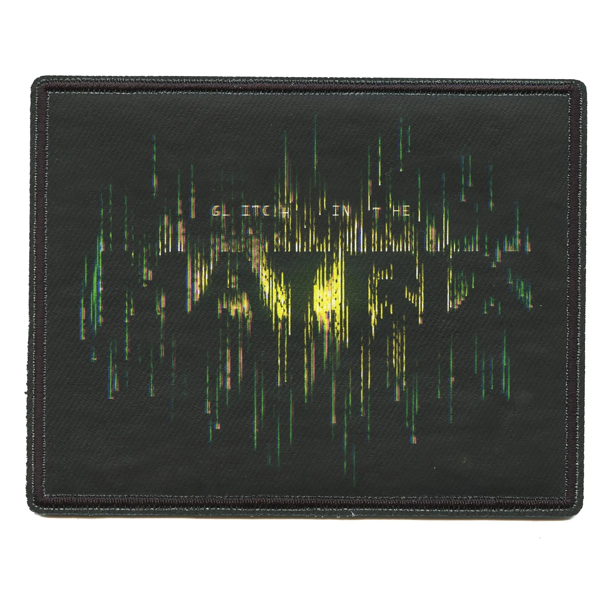 Glitch in the Matrix Patch  American Cyberpunk Movie Embroidered Iron on