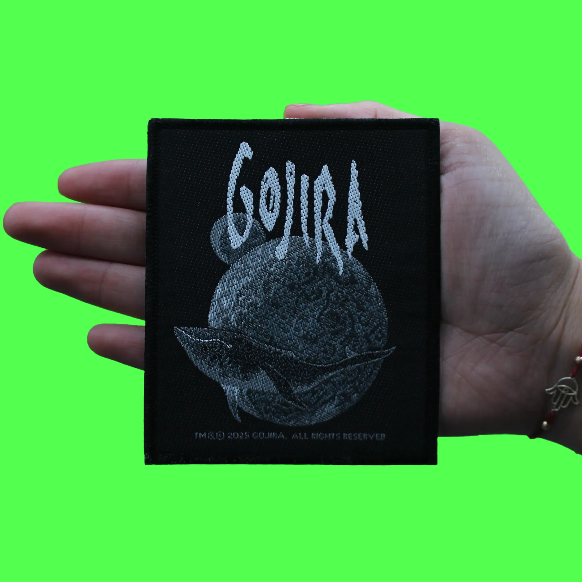 Gojira From Mars To Sirius Patch Rock Music Band Woven Iron On