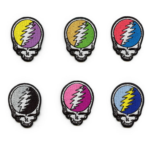 Grateful Dead Small Six Pack Patch Rock Band Embroidered Iron On