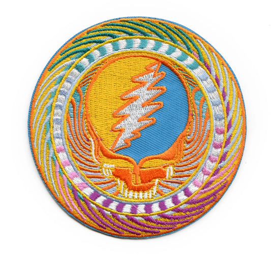 Grateful Dead Sunburst SYF Patch American Rock Band Embroidered Iron On