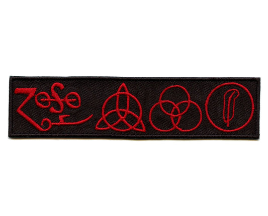 Hard Rock Band Patch Classic Members Logos Embroidered Iron On