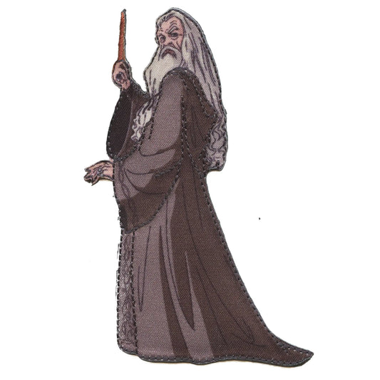 Harry Potter Movie Patch Character Dumbledore Wand Sublimation Iron On