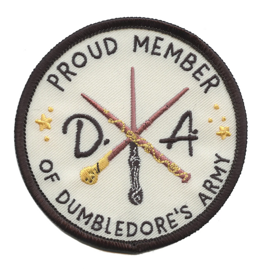 Harry Potter Movie Patch Proud Dumbledore's Army Embroidered Iron On