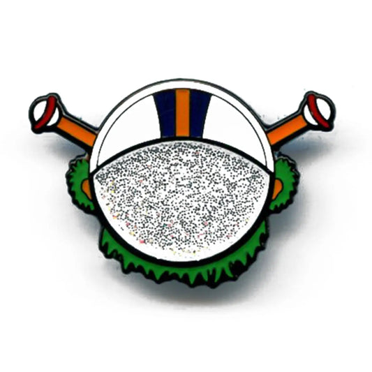 Houston Mascot Astronaut Helmet Enamel Pin