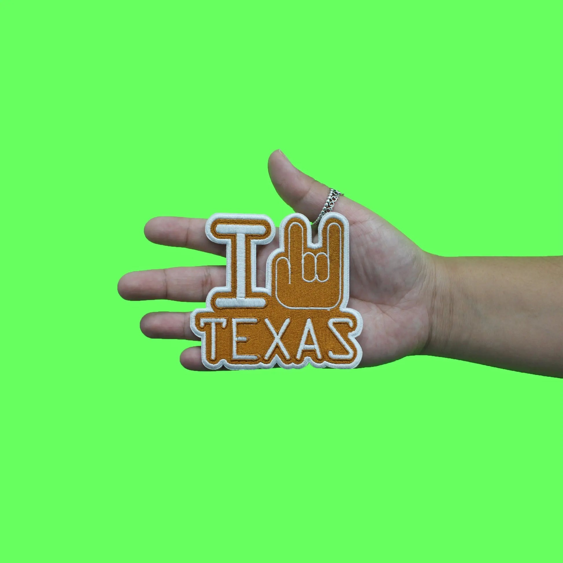 I Love Texas With Hand Patch Austin University Embroidered Iron On