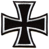 Iron Cross Y2K Patch Alternative Motorcycle Medal Embroidered Iron On