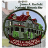 James A Garfield National Patch Historical Site Souvenir Embroidered Iron On