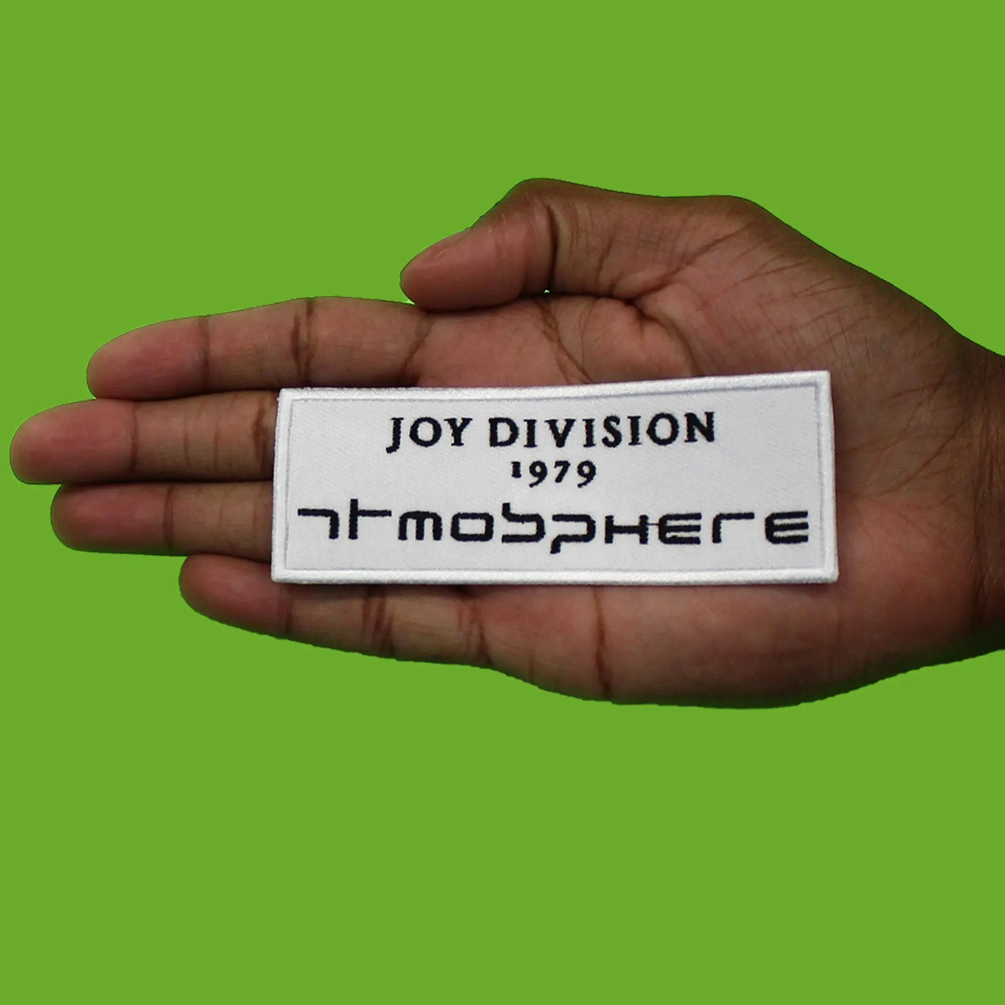 Joy Division Rock Patch 1979 Atmosphere Album Embroidered Iron On