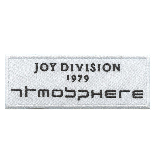 Joy Division Rock Patch 1979 Atmosphere Album Embroidered Iron On