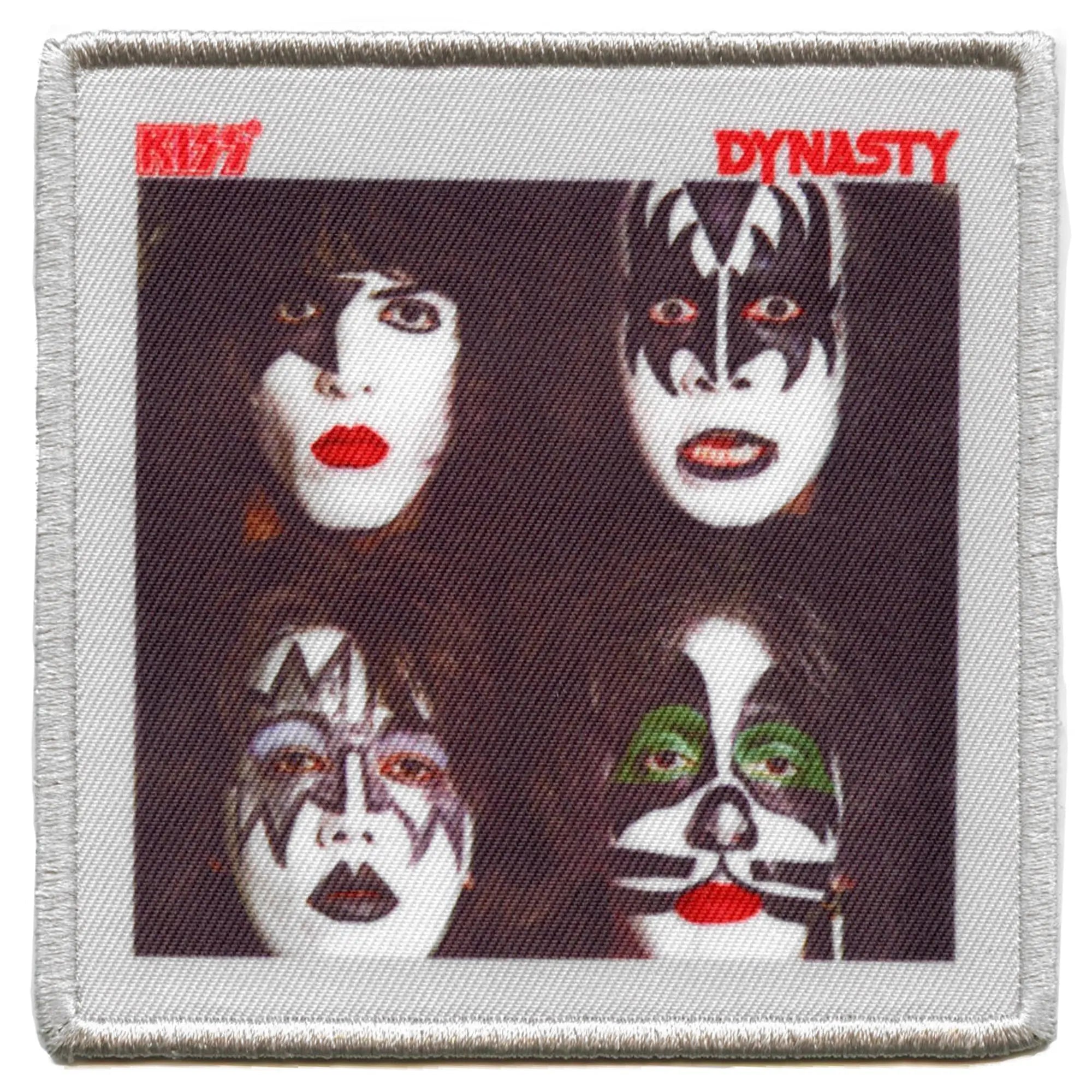Patch KISS Band Dynasty Rock Iconic Sublimation Iron On