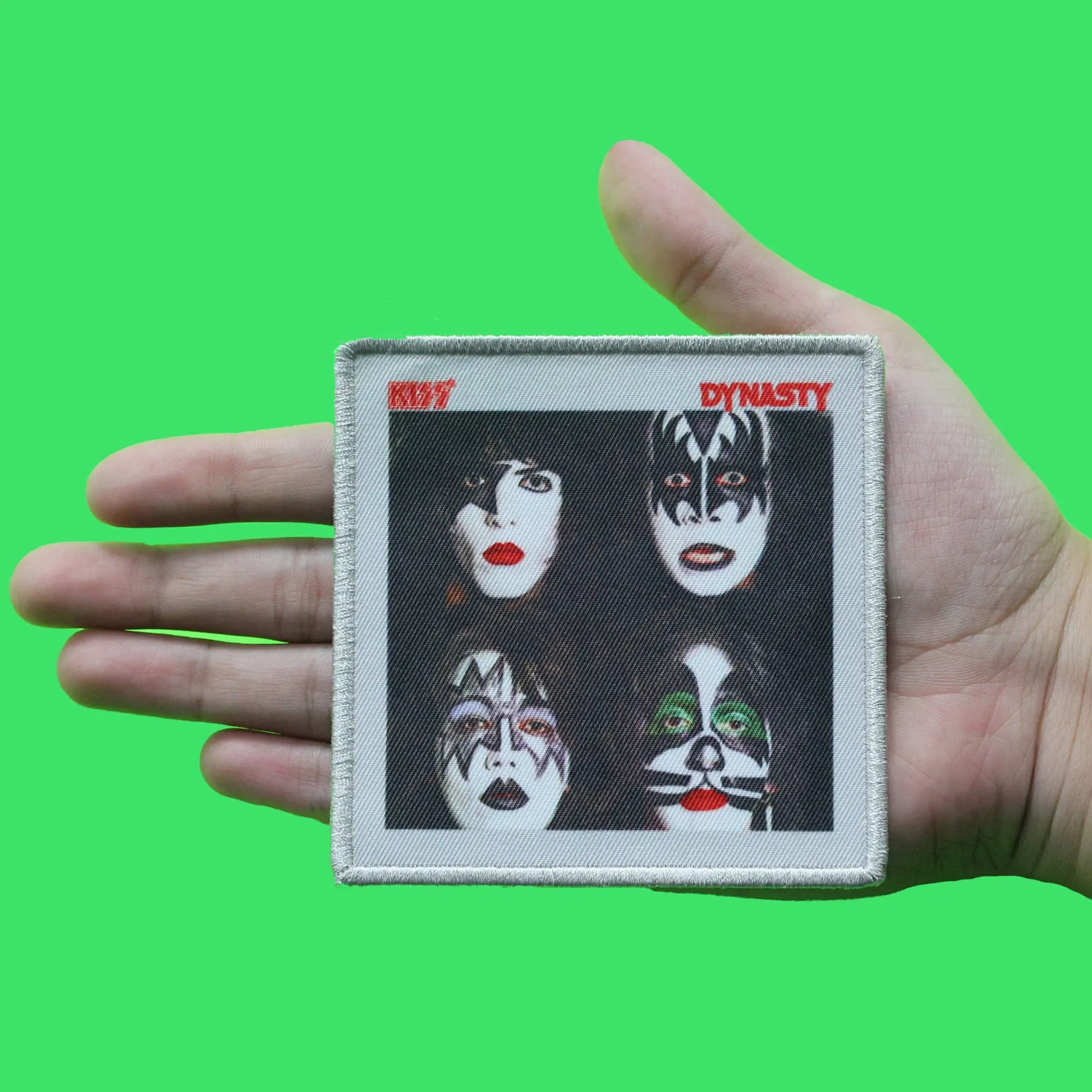 KISS Band Dynasty Patch Rock Iconic Sublimated Iron On