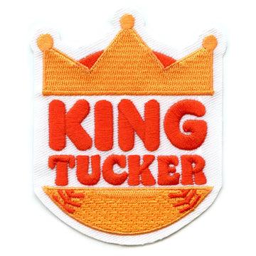 King Tuck Parody Patch Burger Joint Houston Embroidered Iron On