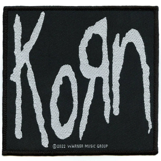 Korn Rock Band Logo Patch American Nu Metal Woven Iron on