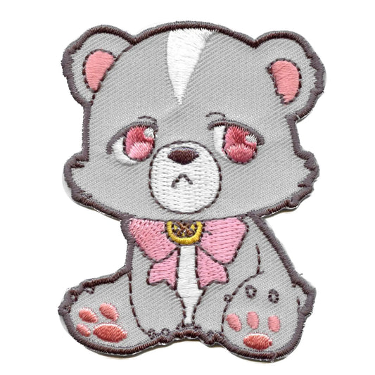 Kumakyuu Bear Sad Eyes Patch Kuma Kuma Kuma Bear Embroidered Iron On