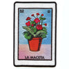 La Maceta 52 Patch Mexican Loteria Card Sublimated Embroidery Iron On